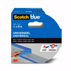 Scotch 7100289905 nastro per schermatura 41 m Carta gommata per imbianchini Adatto per uso interno Adatto per uso esterno Carta Blu - Vista aggiuntiva 7