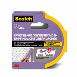 Scotch 7100289881 nastro per schermatura 41 m Carta gommata per imbianchini Adatto per uso interno Carta Viola