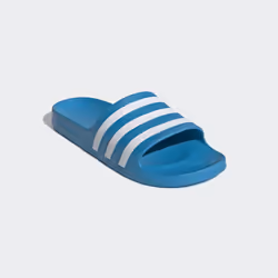 Adidas Adilette Aqua Slides Unisex Blu, Bianco - Vista aggiuntiva 4