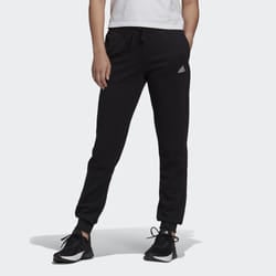 Adidas Essentials French Terry Logo Femmina Nero, Bianco Cotone, Poliestere, Viscosa