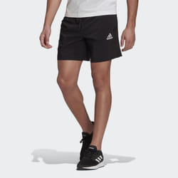 Adidas GK9602 Pantaloncini in felpa Maschio Nero, Bianco