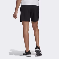 Adidas GK9602 Pantaloncini in felpa Maschio Nero, Bianco