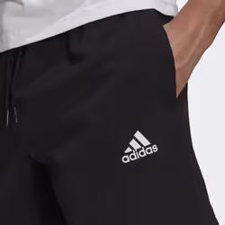 Adidas GK9602 Pantaloncini in felpa Maschio Nero, Bianco - Vista aggiuntiva 5