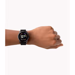 Fossil FTW4061 smartwatch e orologio sportivo 3,25 cm (1.28") AMOLED 44 mm Digitale 416 x 416 Pixel Touch screen Nero Wi-Fi GPS (satellitare)