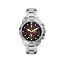 Fossil Bronson Orologio bracciale Maschio Argento