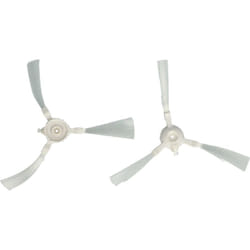 Vhbw - 2x spazzola laterale compatibile con Rowenta X-plorer serie 45 RR8227 robot aspirapolvere - Set spazzole, bianco