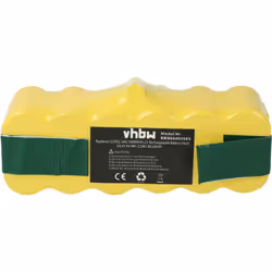 vhbw - the clever way - Batteria ricaricabile di ricambio, compatibile e di alta qualità, ad alta capacità, per robot aspirap ...