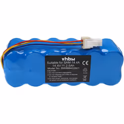 vhbw - the clever way - Batteria ricaricabile di ricambio, compatibile e di alta qualità, ad alta capacità, per robot aspirap ...