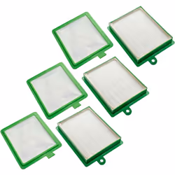 vhbw - the clever way Set di filtri di alta qualità per aspirapolvere Set da 6 pezzi di vhbw per sostituire rapidamente e fac ...