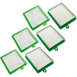 Set di 6 filtri sostituisce AEG/Electrolux EF17 per aspirapolvere - 6x filtro (filtro hepa, microfiltro) - Vhbw