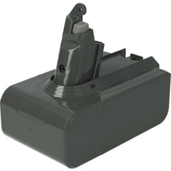 EXTENSILO 1x batteria compatibile con Dyson V6 Top Dog, V6 Slim, V6 Motorhead Pro Exclusive aspirapolvere nero (5000mAh, 22,2V, Li-Ion)