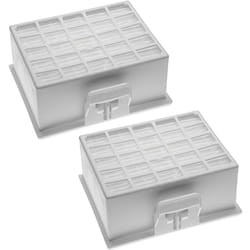 Vhbw - 2x filtro sostituisce Bosch/Siemens 577348, 577349, BBZ153HF, BBZ156HF, F1C5X per aspirapolvere - Filtro hepa anallergico