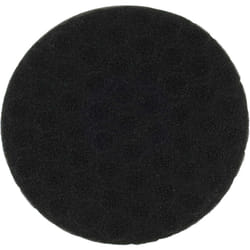 Spugna per lucidatura compatibile con Makita levigatrice rotorbitale e orbitale - 15 cm diametro, durezza bassa, nero / bianco - Vhbw