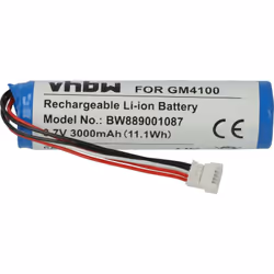 vhbw - the clever way - Batteria ricaricabile di ricambio, compatibile e di alta qualità, ad alta capacità, per lettore di co ...