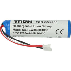 Vhbw - batteria compatibile con Datalogic Gryphon GM4130-WH-433K1, GM4130-WH-433K2 lettore di codici a barre, pos (2200mAh, 3,7V, Li-Ion)