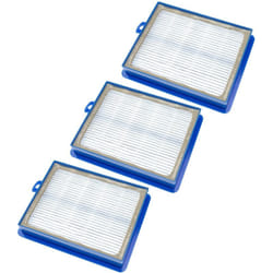 3x filtro compatibile con Electrolux Ergospace, Excellio, S-Bag, Twinclean aspirapolvere - Filtro hepa fibra di vetro - Vhbw