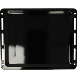 vhbw teglia sostituisce Neff 1101433, 11029050, Z12CB10A0 per forno - 45,5 x 36,1 x 2 cm, antiaderente, smaltata nero