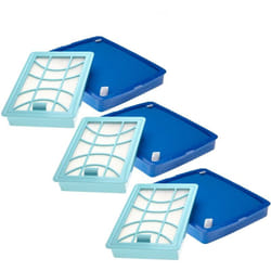 6x filtro compatibile con Philips PowerPro Expert FC9747/09, FC9747 aspirapolvere - filtro aria di scarico, filtro d'aspirazione - Vhbw