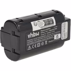 vhbw - the clever way - Batteria ricaricabile di ricambio, compatibile e di alta qualità, ad alta capacità, per strumenti da  ...