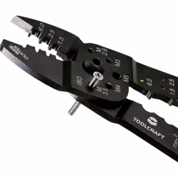 Toolcraft PLC-4131 Crimpatrice Nero, Rosso - Vista aggiuntiva 7