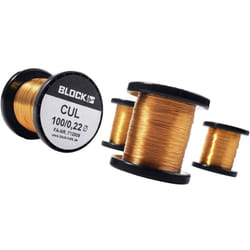 Block Filo di rame smaltato Diametro (con Isolante)=0.08 mm 856 m 0.05 kg