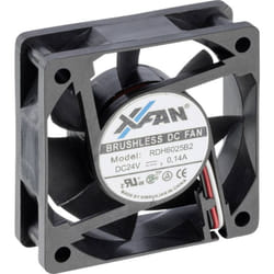 RDH6025B2 Ventola assiale 24 v/dc 33 m³/h (l x l x a) 60 x 60 x 25 mm - X-fan