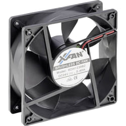 X-fan - RDH1238S Ventola assiale 24 v/dc 217.8 m³/h (l x l x a) 120 x 120 x 38 mm