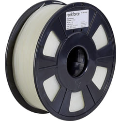 Renkforce RF-4511200 materiale di stampa 3D Acido polilattico (PLA) Trasparente 1 kg