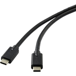 Renkforce RF-4531576 cavo USB USB 3.2 Gen 2 (3.1 Gen 2) 2 m USB C Nero
