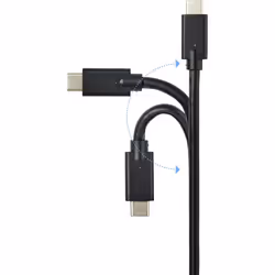 Renkforce RF-4531576 cavo USB USB 3.2 Gen 2 (3.1 Gen 2) 2 m USB C Nero