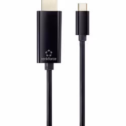 Renkforce RF-4531594 cavo e adattatore video 3 m USB tipo-C HDMI Nero