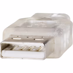 Renkforce RF-4538150 cavo USB USB 2.0 4,5 m USB A Trasparente