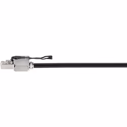 Renkforce RF-4538222 cavo di rete Nero 10 m Cat6a S/FTP (S-STP)