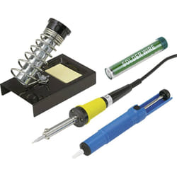 Basetech - ZD-30B Kit saldatore 230 v 30 w Stilo incl. Stagno per saldatura, incl. porta stilo, incl. Pompa aspirante per