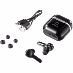 Renkforce RF-4599066 cuffia e auricolare Wireless In-ear Musica e Chiamate Bluetooth Nero - Vista aggiuntiva 4
