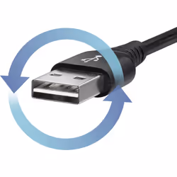 Renkforce RF-4609276 cavo USB USB 2.0 1 m USB C USB A Nero