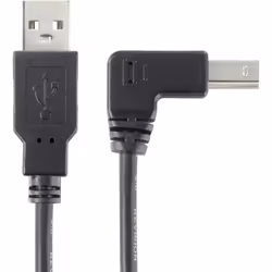 Renkforce RF-4613068 cavo USB USB 2.0 0,5 m USB A USB B Nero