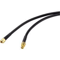 SpeaKa Professional SP-9226168, 10 m, RG-58/U, RP-SMA, RP-SMA, Nero