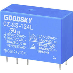 Goodsky - GZ-SS-124L Relè per pcb 24 v/dc 20 a 1 scambio 1 pz. Tubo