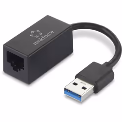 Renkforce RF-4708614, Cablato, USB, Ethernet, 1000 Mbit/s