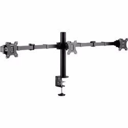 SpeaKa Professional SP-MM-230, Morsa/Bullone di ancoraggio, 21 kg, 43,2 cm (17"), 68,6 cm (27"), 100 x 100 mm, Nero