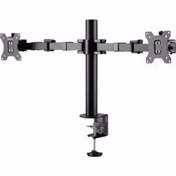 SpeaKa Professional SP-MM-220, Morsa/Bullone di ancoraggio, 18 kg, 43,2 cm (17"), 81,3 cm (32"), 100 x 100 mm, Nero