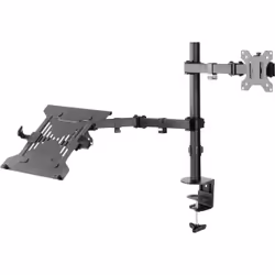 SpeaKa Pro SP-MM-302 Braccio per e monitor Nero 15.6" - Vista aggiuntiva 5