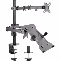 SpeaKa Pro SP-MM-302 Braccio per e monitor Nero 15.6" - Vista aggiuntiva 7