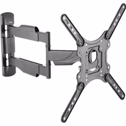 SpeaKa Professional SP-9451340, 75 x 75 mm, 400 x 400 mm, -8 - 5°, -90 - 90°, 5°, Nero