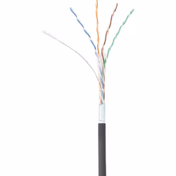 Renkforce RF-4732884 cavo di rete Nero 5 m Cat5e F/UTP (FTP)