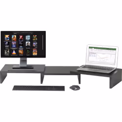 SpeaKa Pro SP-9472624 Supporti a parete per TV 32" Scrivania Nero