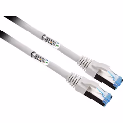 Renkforce RF-4737368 cavo di rete Bianco 1 m Cat6a S/FTP (S-STP)