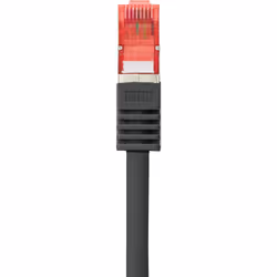 Renkforce RF-4737378 cavo di rete Nero 0,5 m Cat6 S/FTP (S-STP)