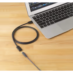 Renkforce RF-4755220 cavo USB USB 3.2 Gen 2 (3.1 Gen 2) 1 m USB C Nero - Vista aggiuntiva 4